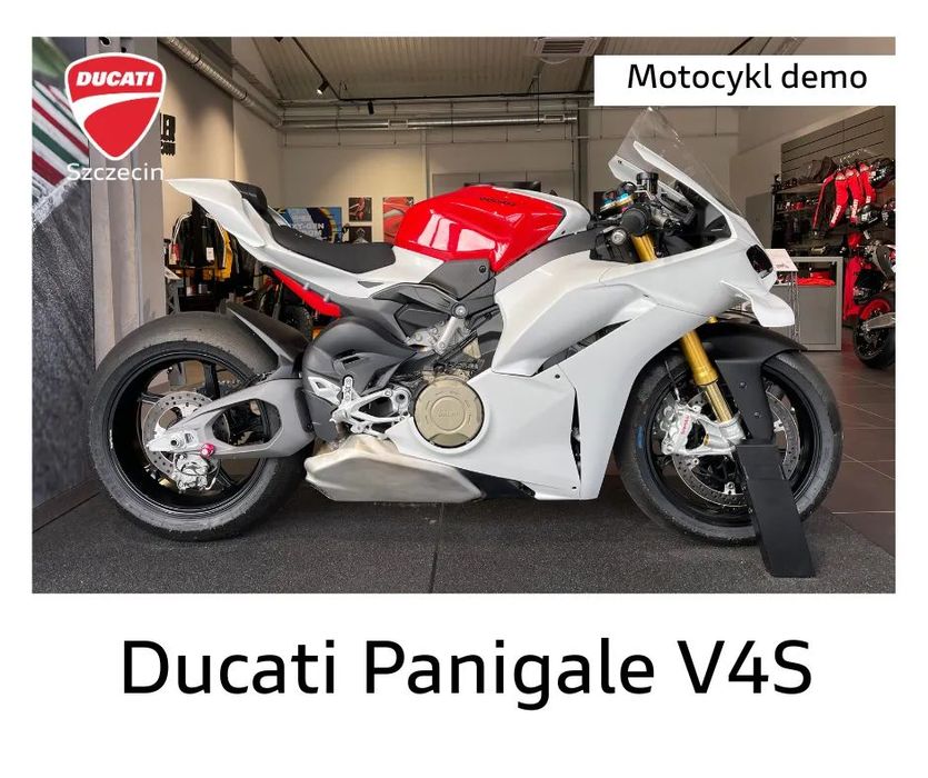 Ducati Panigale V4 Wersja S. Dodatki w konfiguracji torowej.