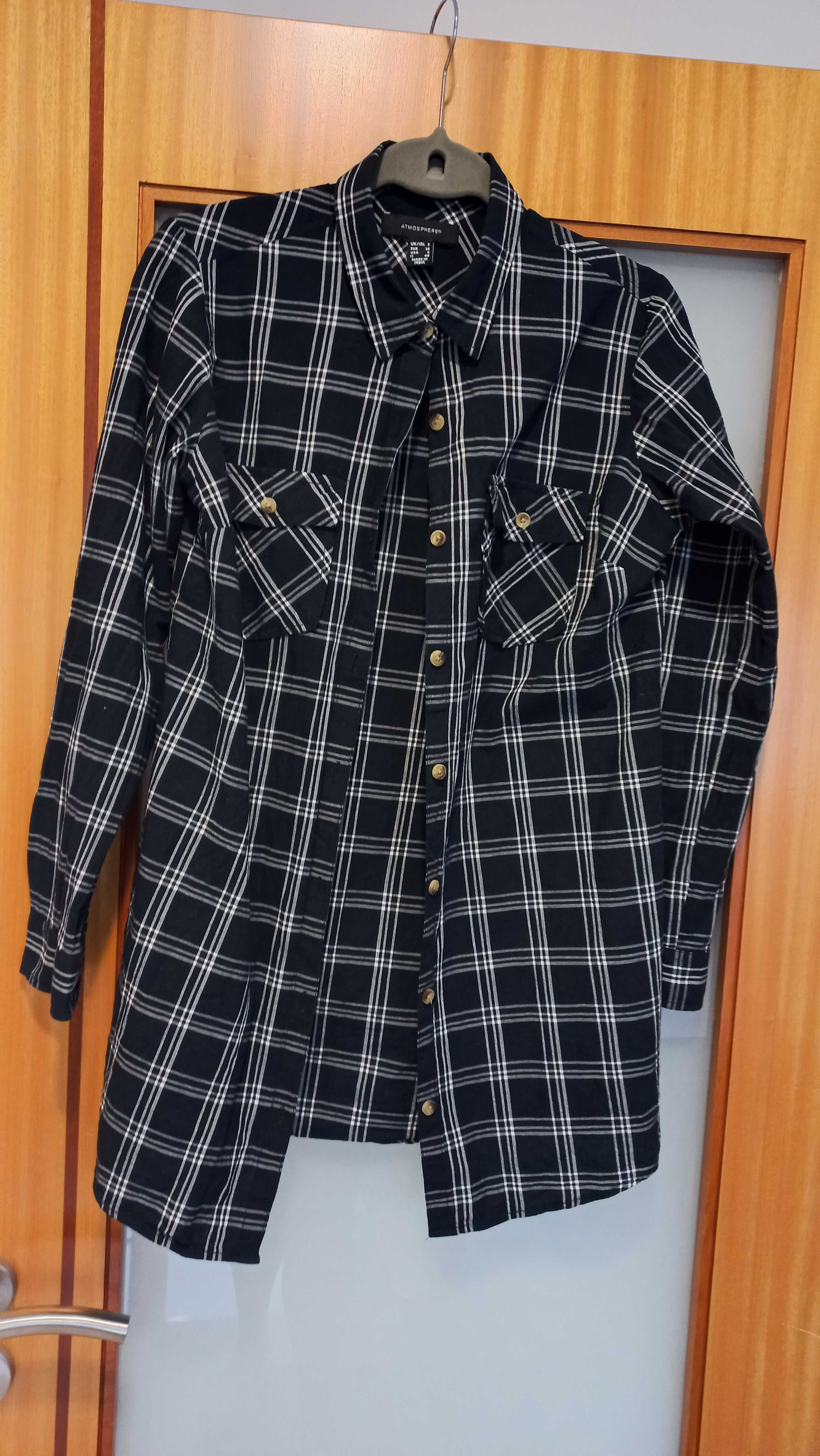Camisa  xadres, senhora