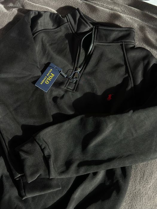 Czarny Half-Zip RL Ralph Lauren
