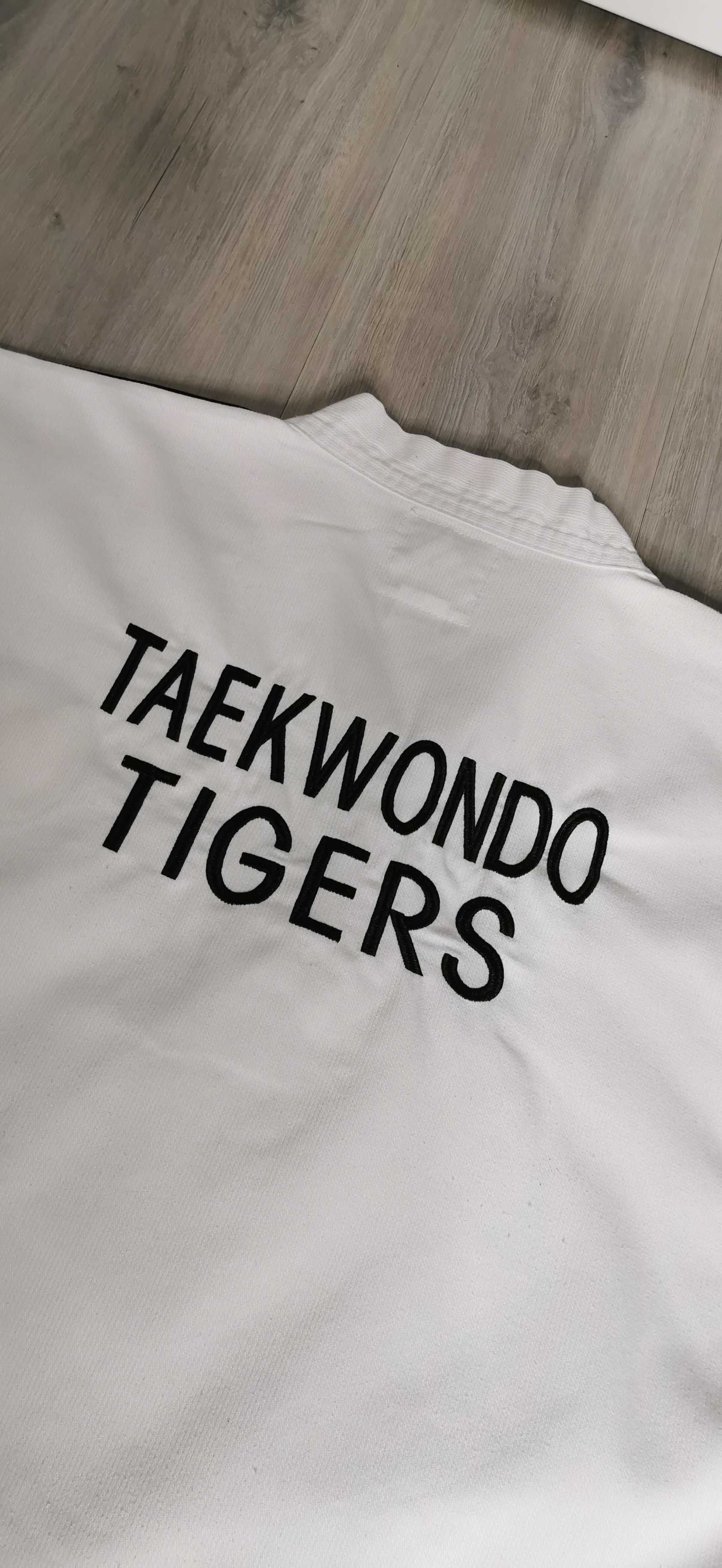 Strój do takewondo Adidas Tigers WTF made in korea rozmiar L/XL