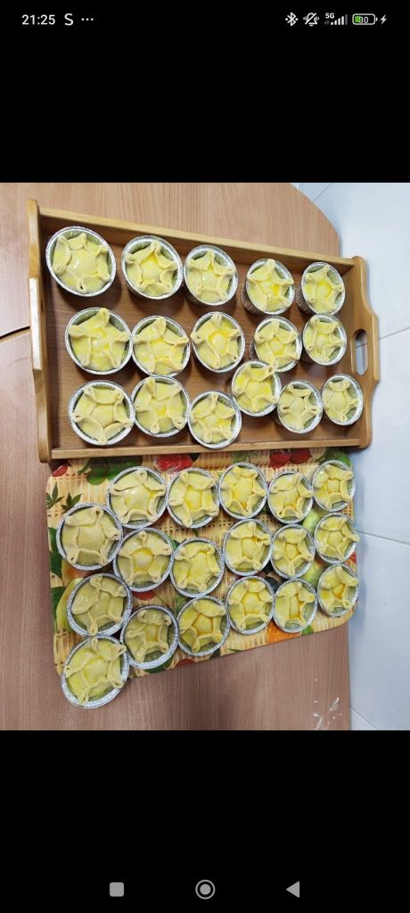 Empadas de frango Caseiras