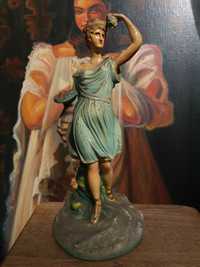 Piękna stara figurka z Częstochowy ręcznie malowana