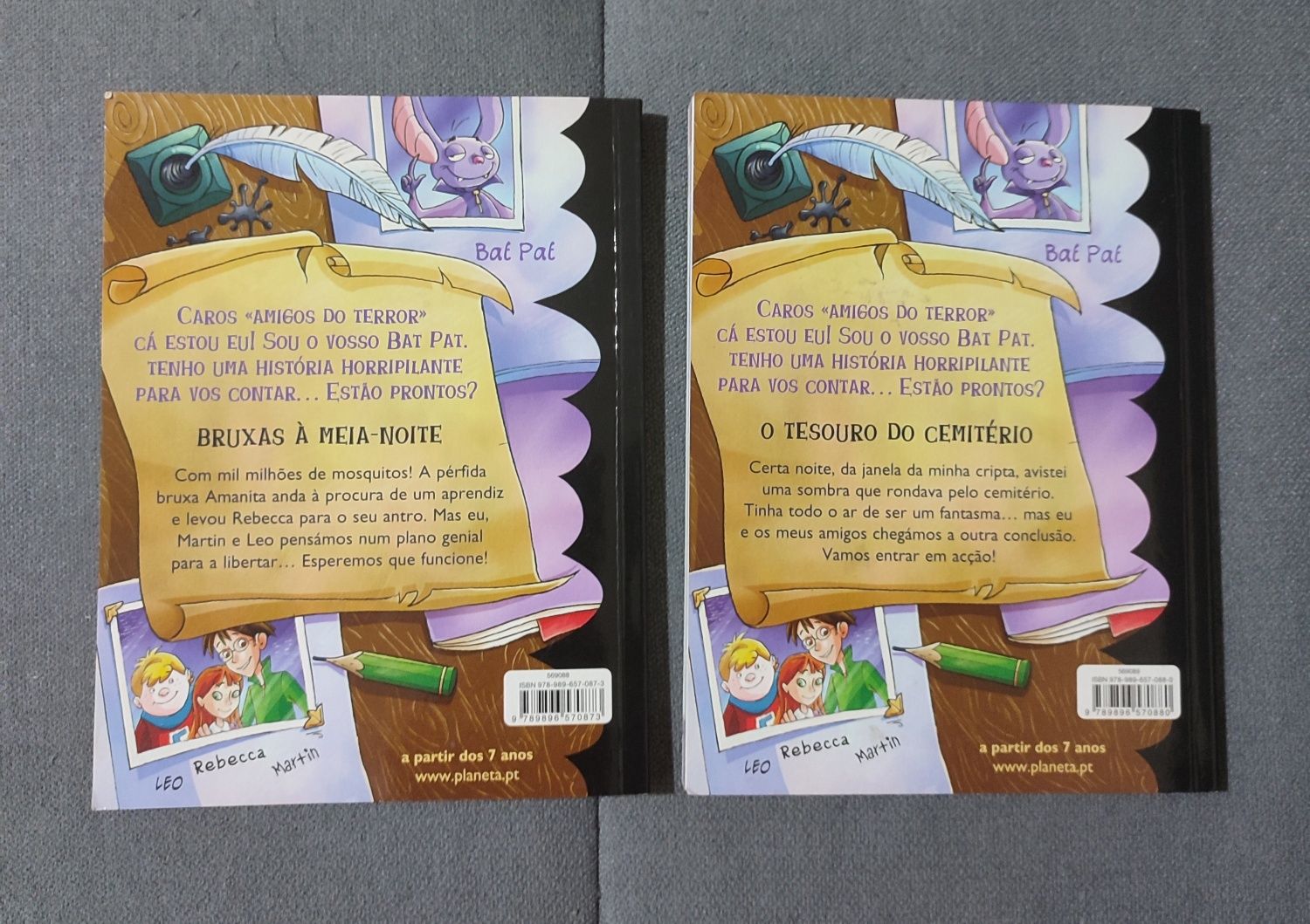 Livros de leitura infantil - Bat Pat