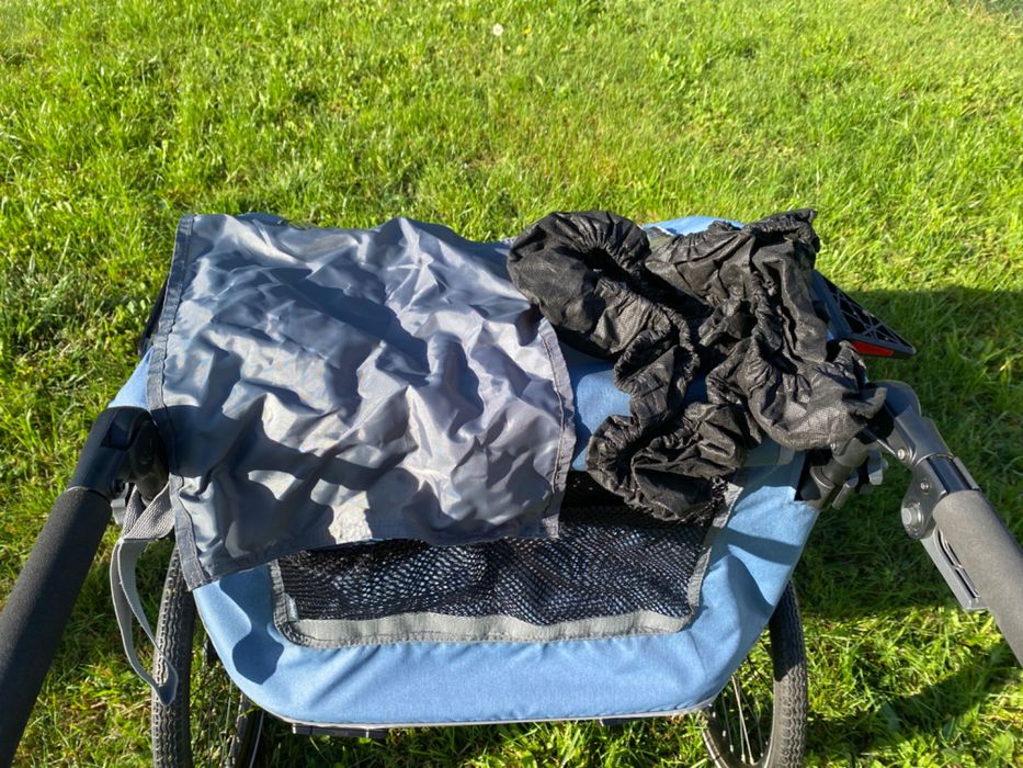 Przyczepka rowerowa Queridoo Sportex 2 dwuosobowa (riksza)