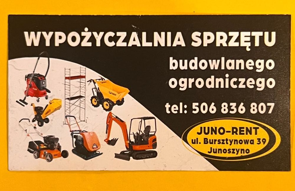 Zagęszczarka. 500kg,WACKER, Wynajem