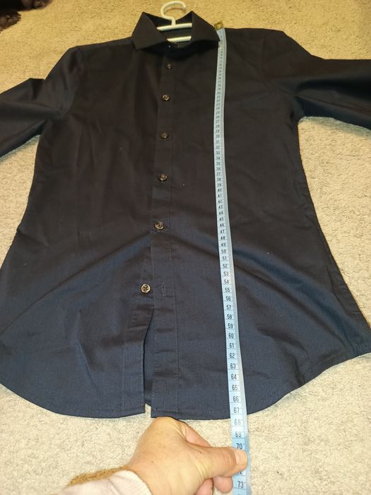 Granatowa koszula XS Slim