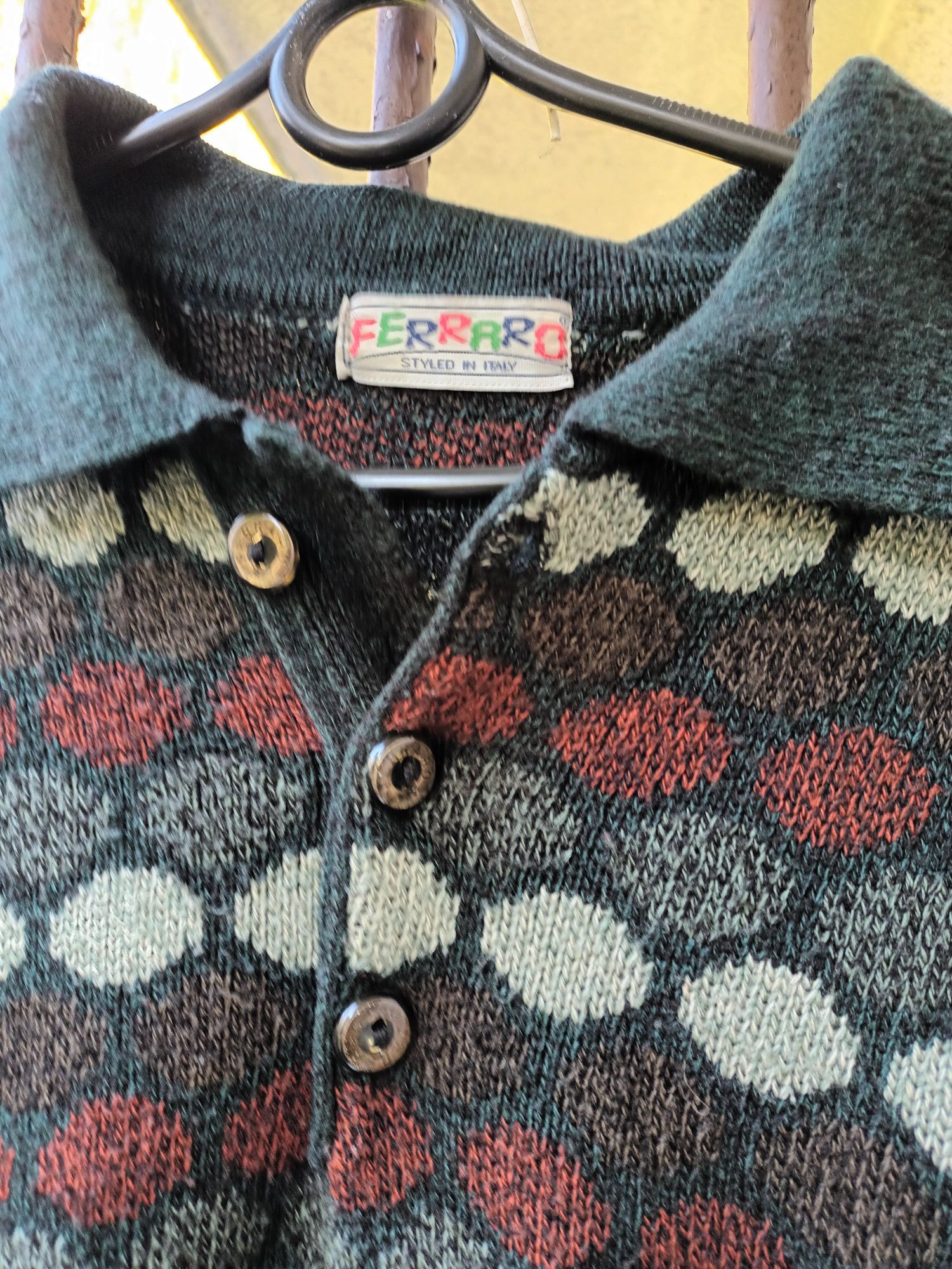 Sweter vintage unisex