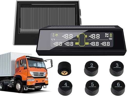 Датчики тиску в шинах Jansite TPMS Tire Pressure Monitoring System 6шт