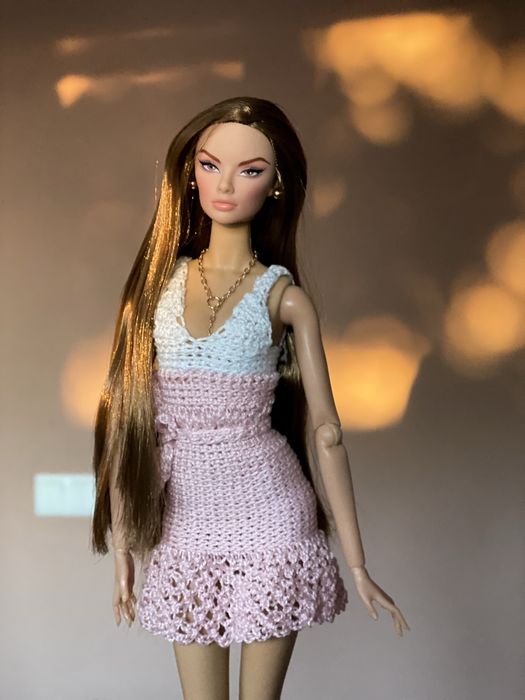 Лялька шарнірна по типу Integrity toys, Mizi та одяг ручної роботи