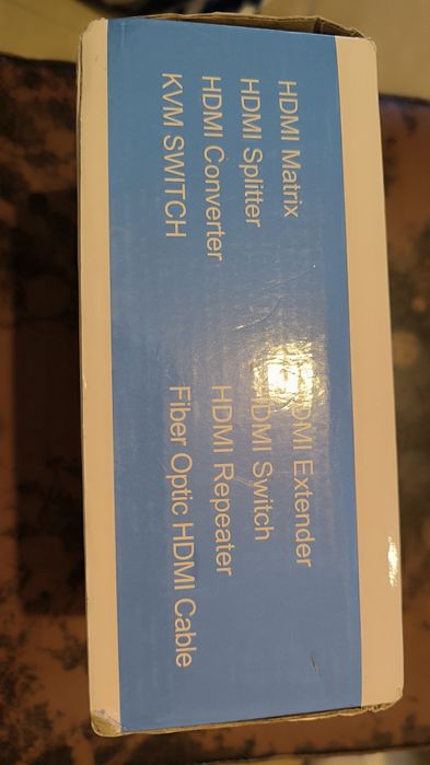 Extensor de HDMI por rede 4K de 60 Hz novo na caixa