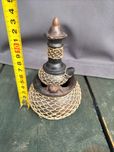 Lampa oliwna ceramika,etno vintage