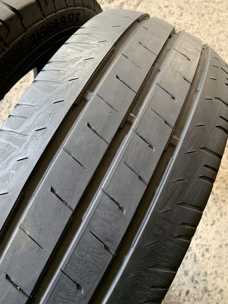 (2шт) 215/60R17C Continental ContiVanContact 200 літні шини