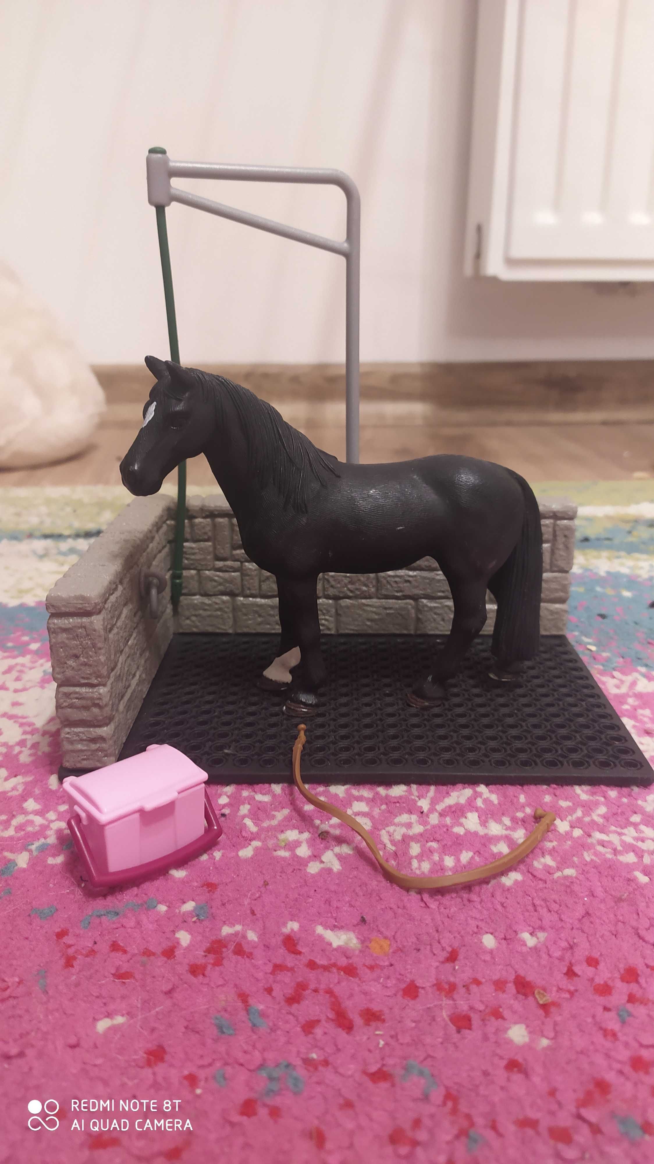Myjka oraz koń schleich