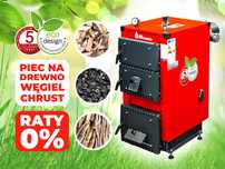 KOCIOŁ na WĘGIEL / DREWNO / CHRUST - piec, kotły 5 KLASA Unieko 11kw
