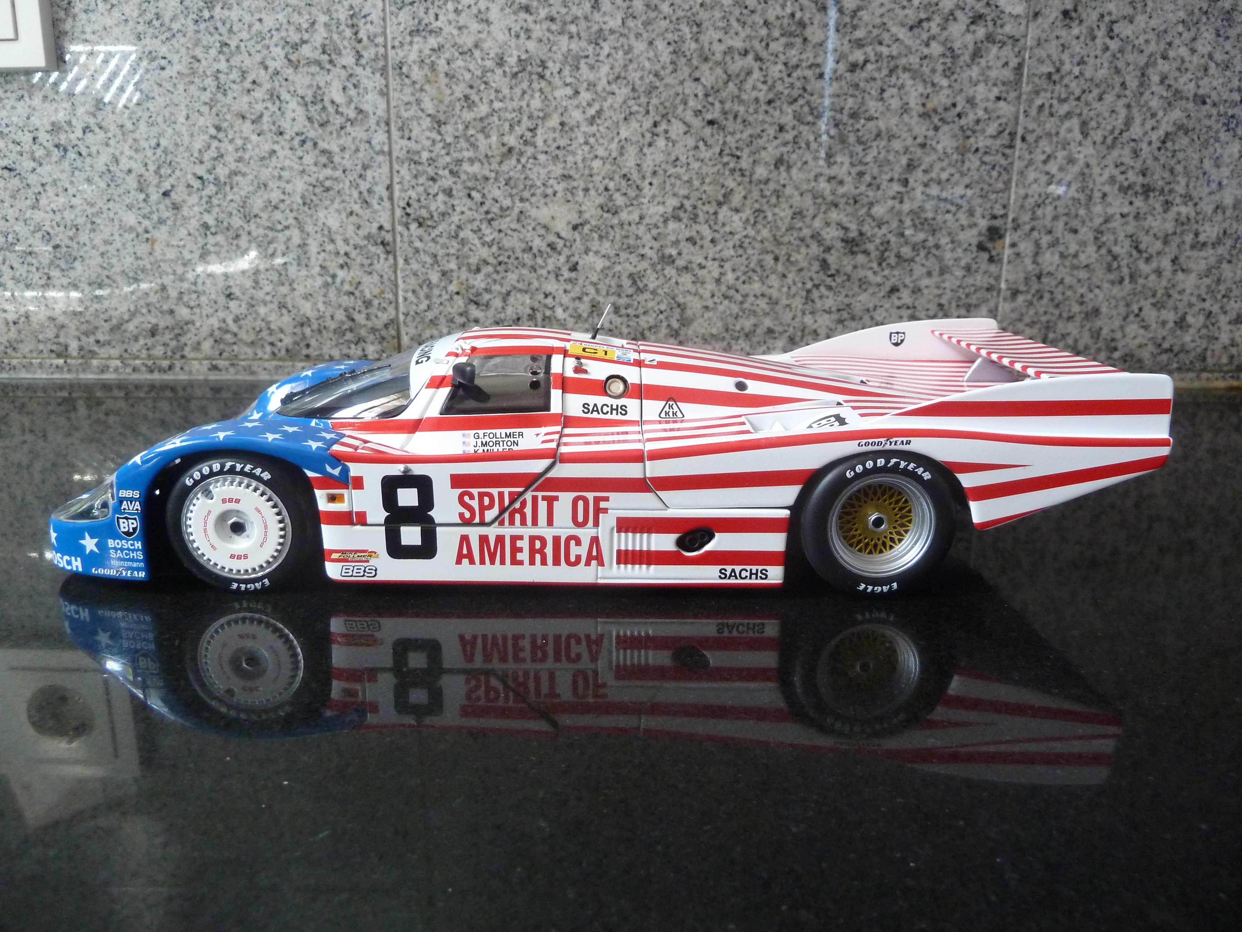 1:18 Minichamps, Porsche 956L, Spirit of America, AutoArt