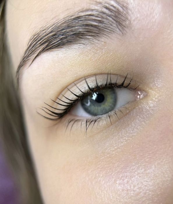 ламинирование ресниц и бровей