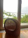 Cesta de Gato em vime