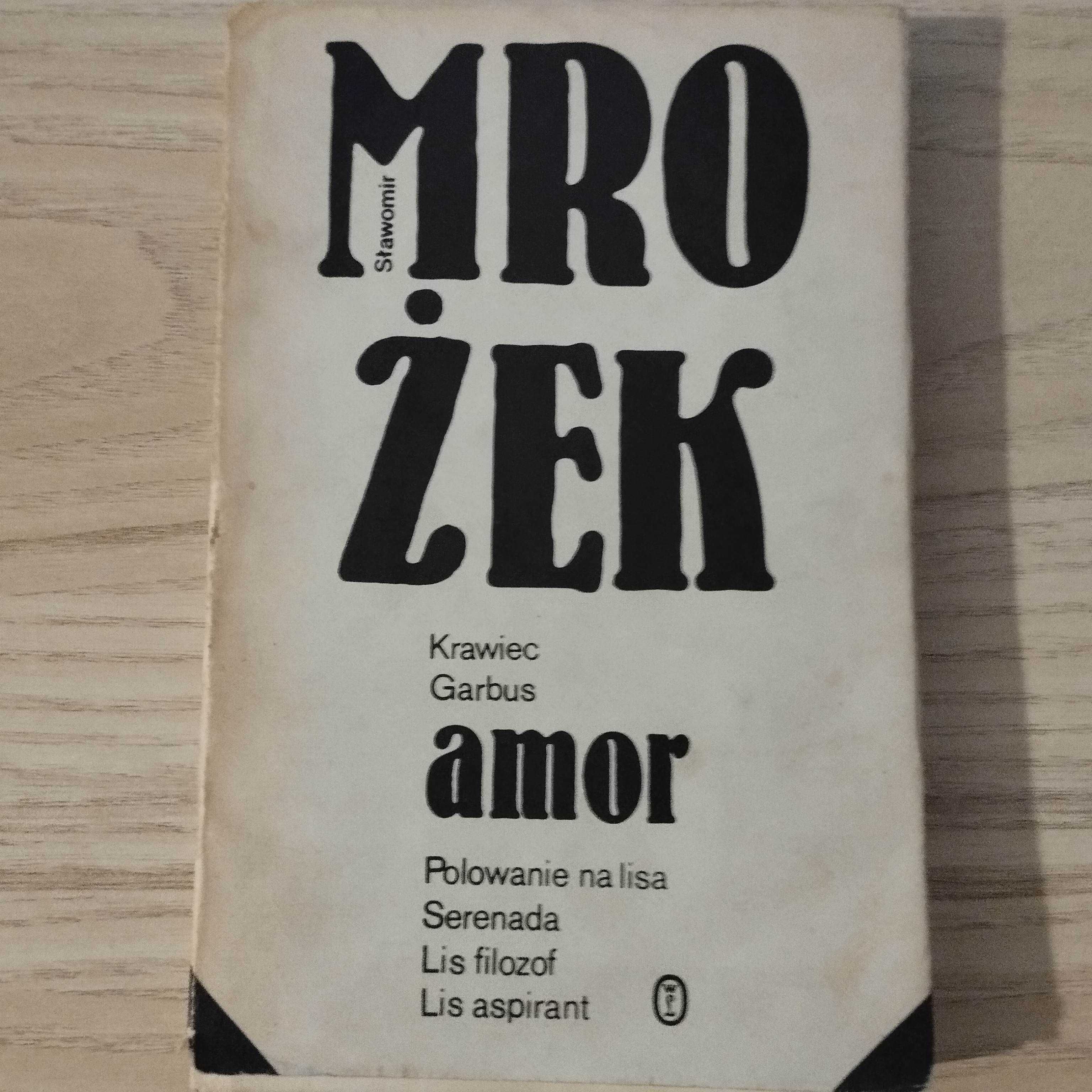 Amor Sławomir Mrożek 1979 Wydanie 1
