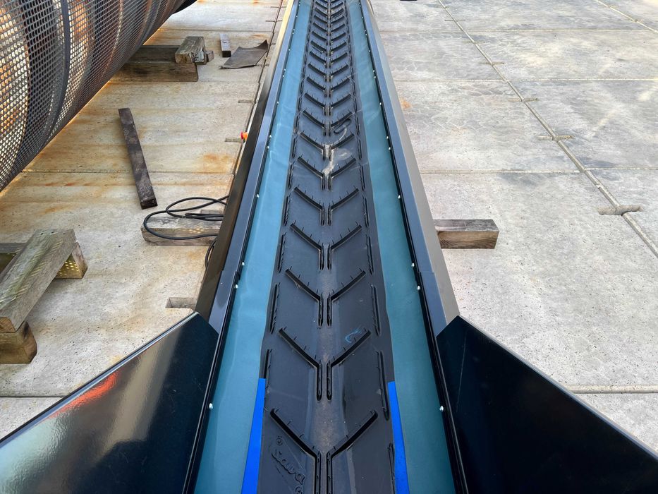 Przenośnik taśmowy taśma Chevron 16mm Taśmociąg SD. 500/11m - STELMAR