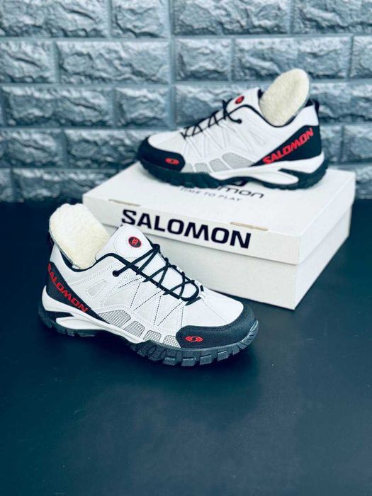 Salomon мужские зимние кроссовки непромокаемые красовки саламон