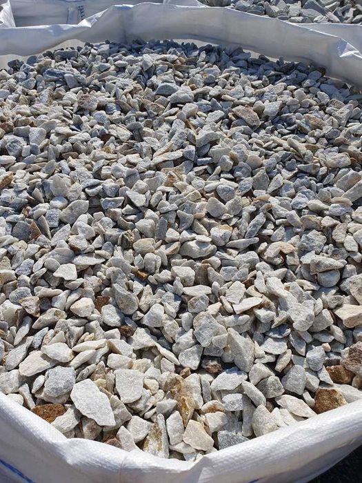 Kwarc Ivory piękne kamyki ogrodowe ozdobne kamienie ogród grys