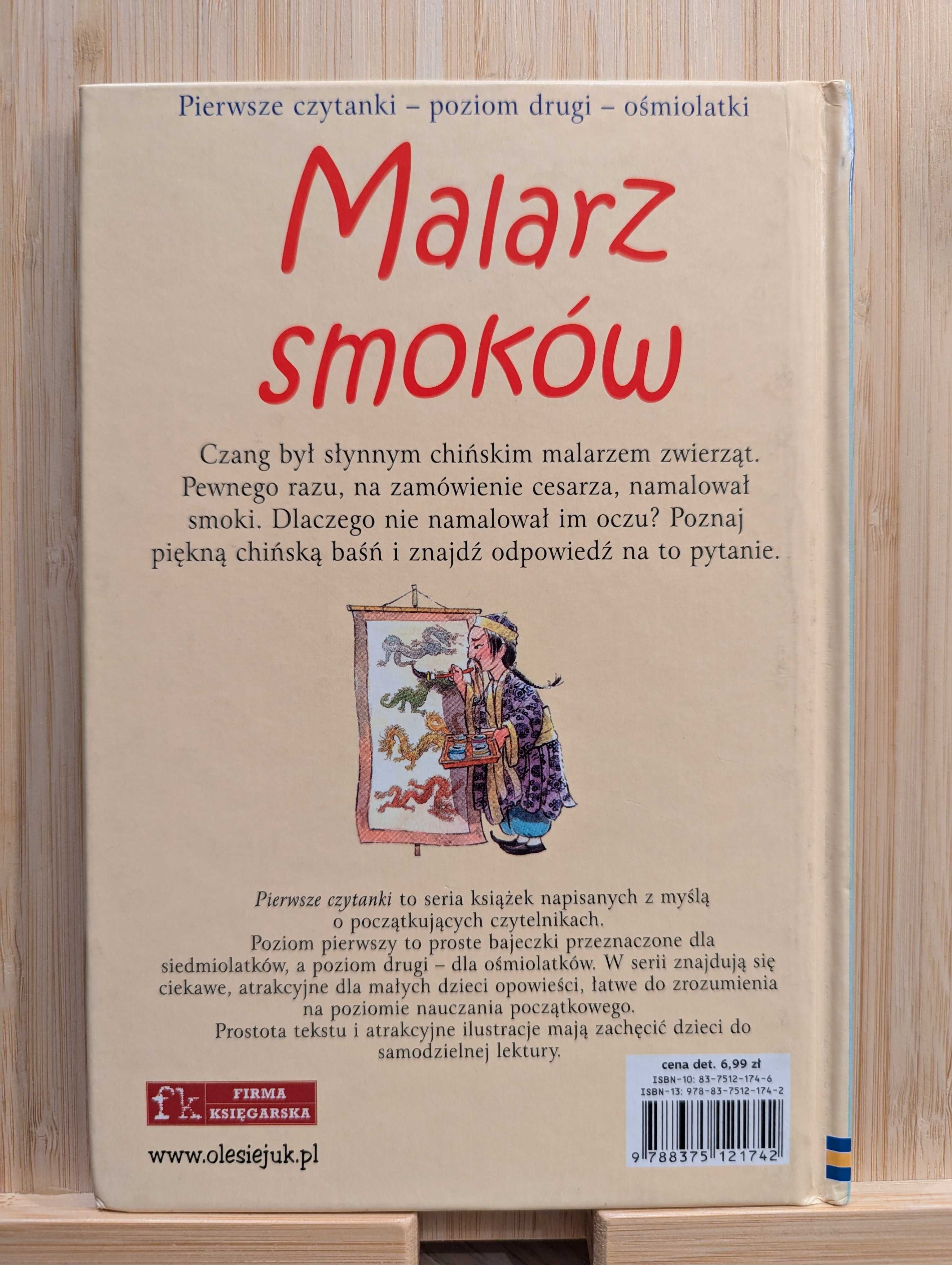 Książka serii Pierwsze czytanki Rosie Dickins - Malarz smoków
