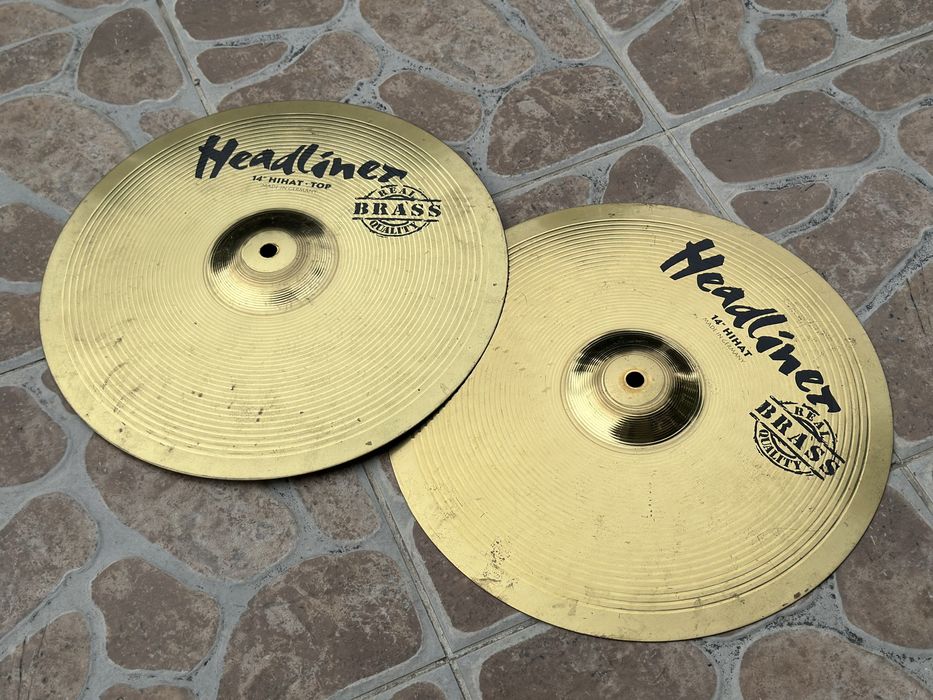 ++ HEADLINER (Meinl) Brass Hi-Hat 14" Talerze perkusyjne ++