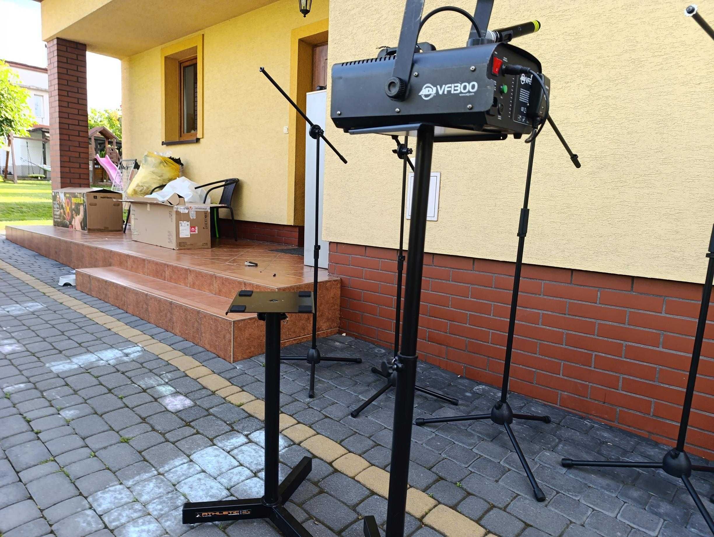 statyw pod monitory Athletic BOX-100 stojaki kolumny 2 sztuki