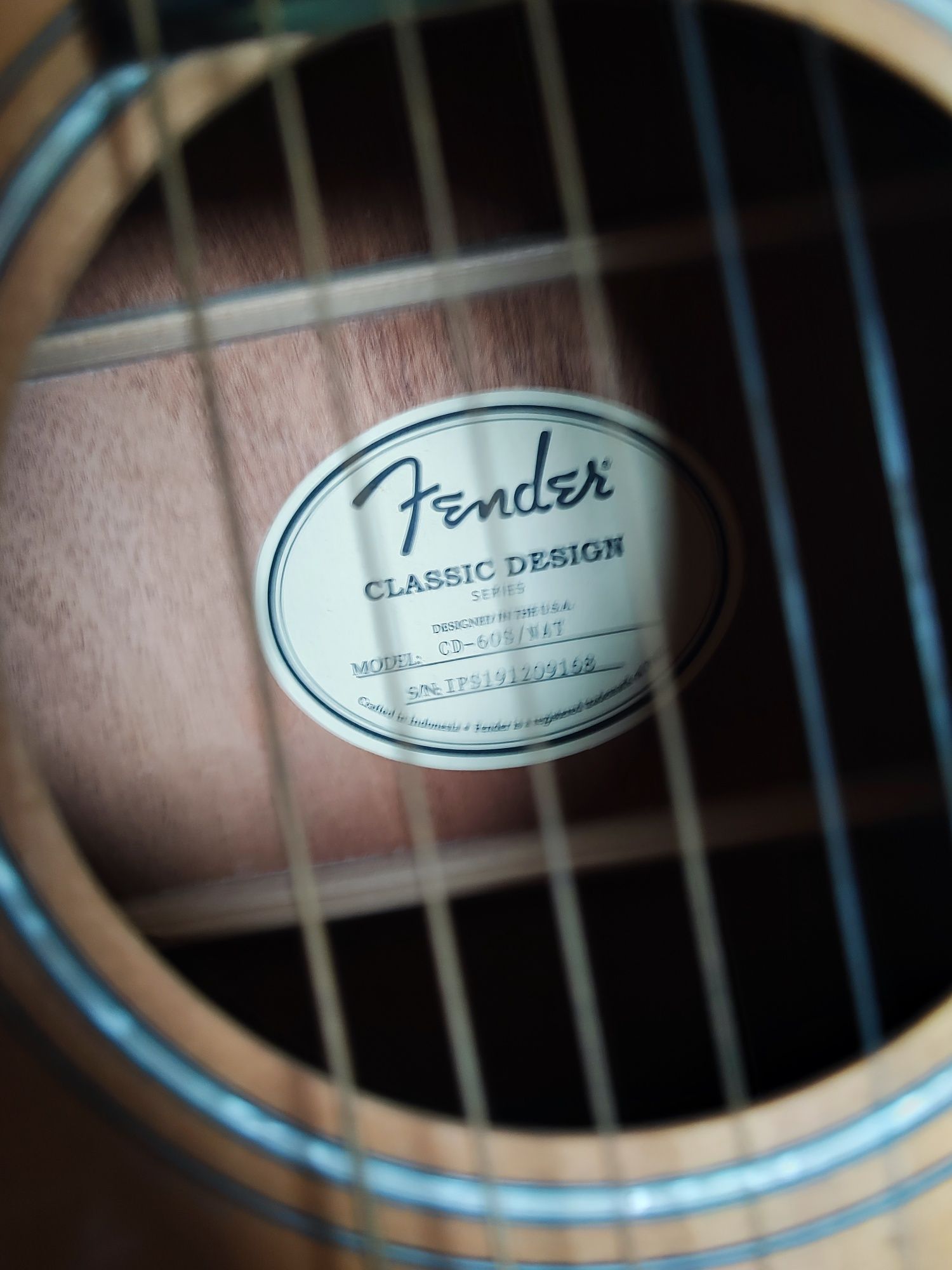Гітара Fender CD-60S