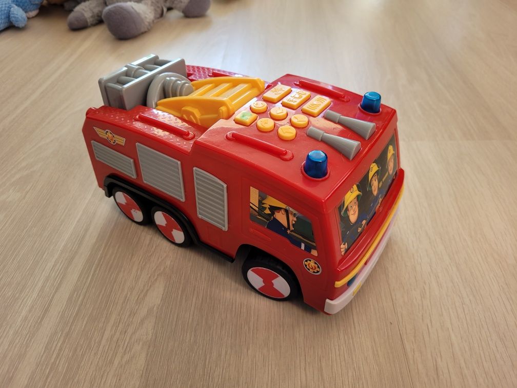 Duży wóz strażacki Jupiter Strażak Sam Dickie Toys Programowalny 28 cm