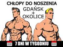 CHŁOPY DO NOSZENIA - Transport i wnoszenie mebli, pianin, gabarytów
