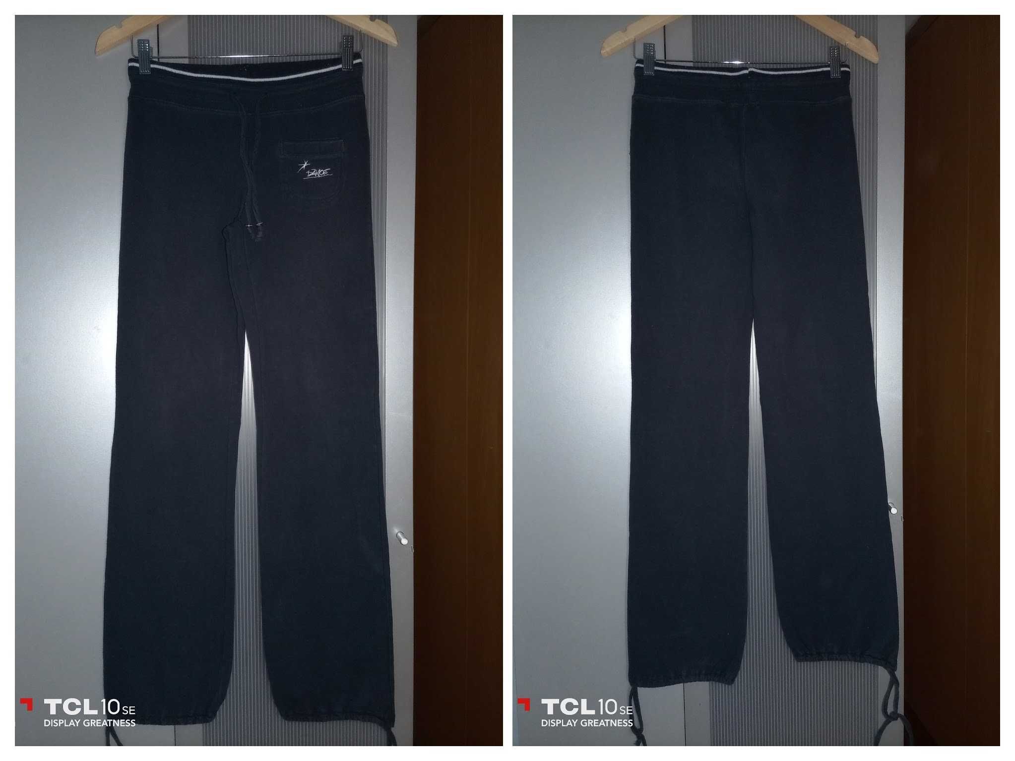 Calças de ganga/ leggings/ calça de treino