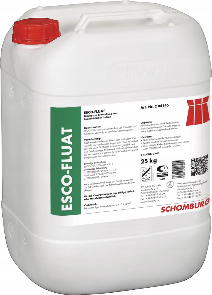 Schomburg Esco-Fluat 10kg neutralizator soli budow