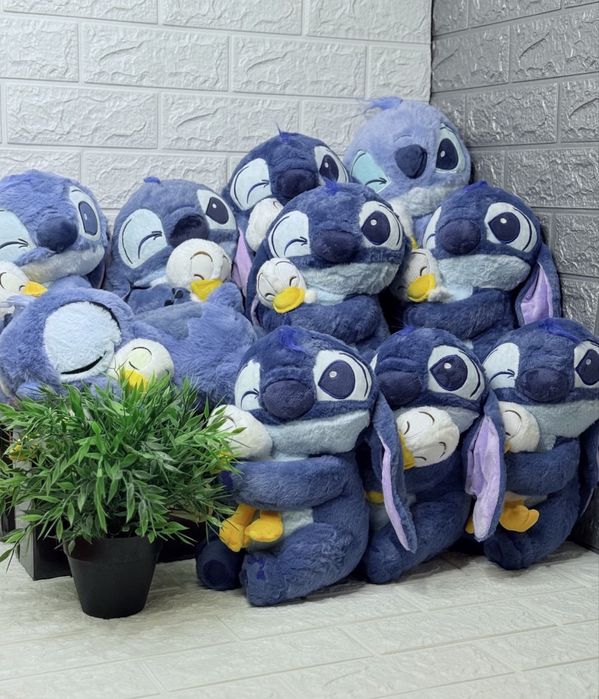 М’яка іграшка Стіч З кавою/чуча/ морозиво Disney Lilo & Stitch