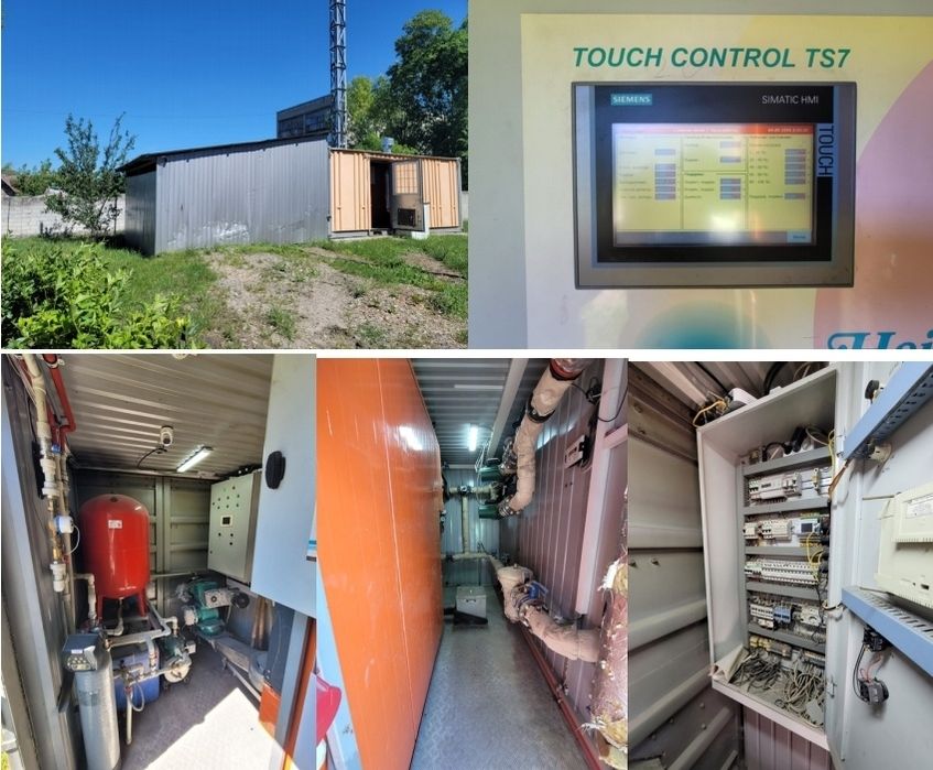 Котел німецький,модульна котельня,(транспортабельний в контейне