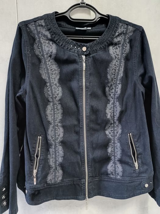 Модная Джинсовая куртка, Большого Размера.