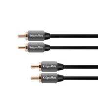 Kabel 2 Rca - 2 Rca Chinch 0.5M Kruger Matz