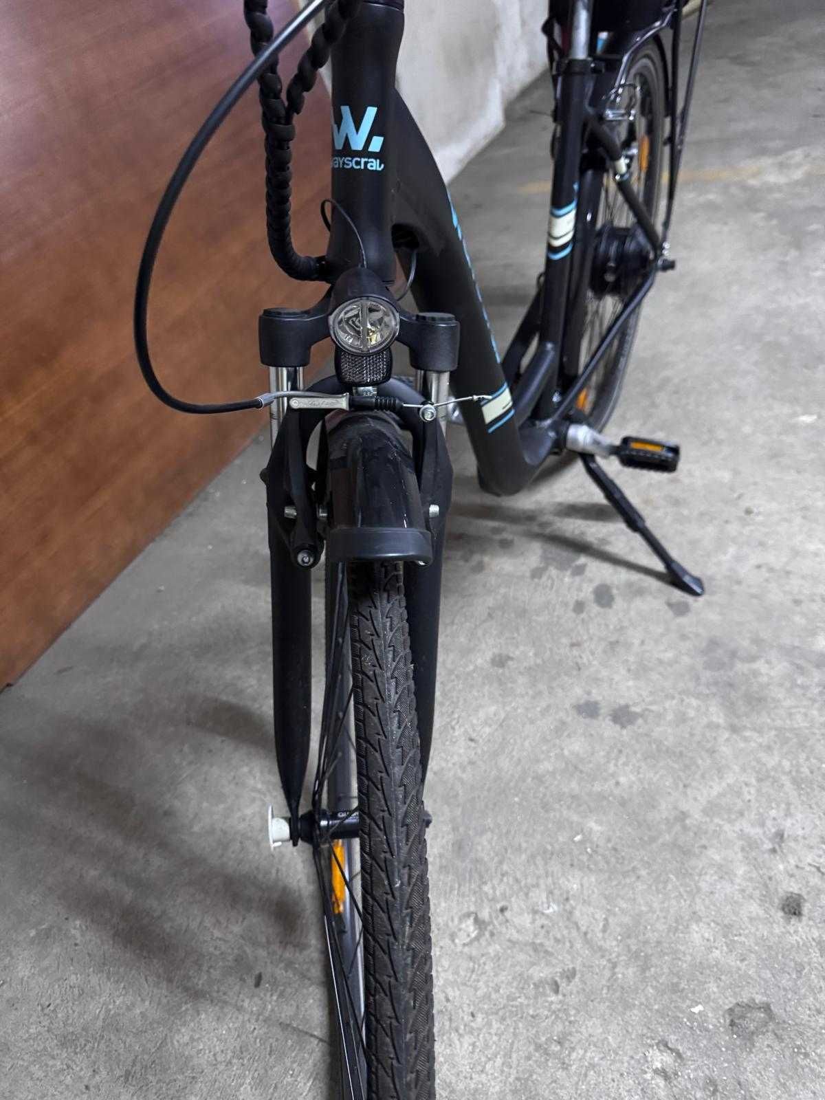 Wayscral Everyway E200 28" Electric Bike - Black/ Bicicleta preta