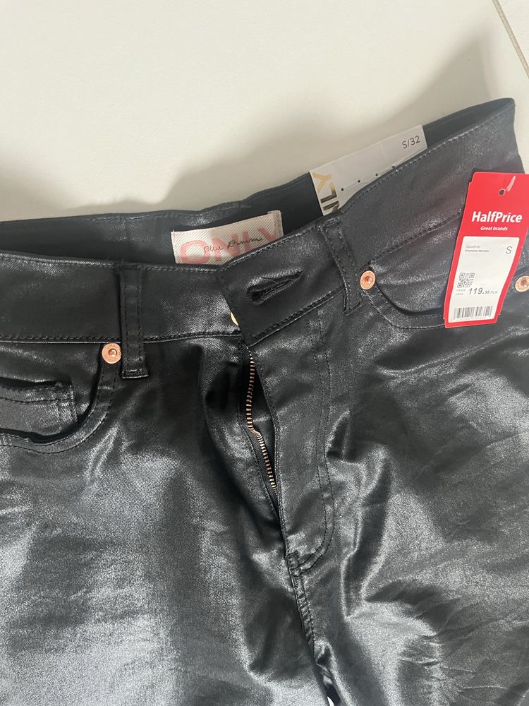 Spodnie Only r. S /32 HALF PRICE wide woskowane