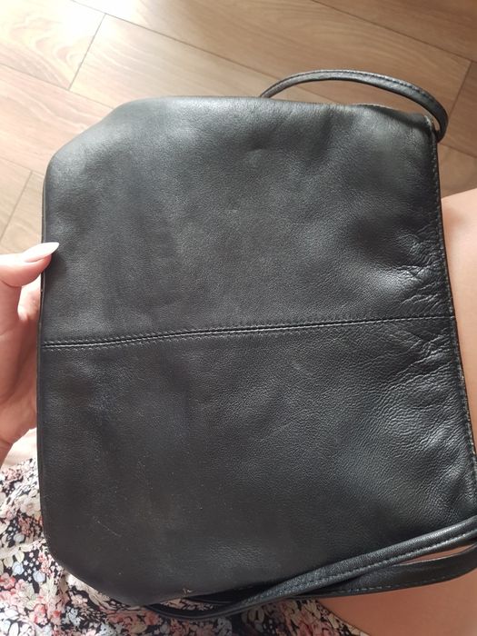 Кожаная, стильная сумка. Италия