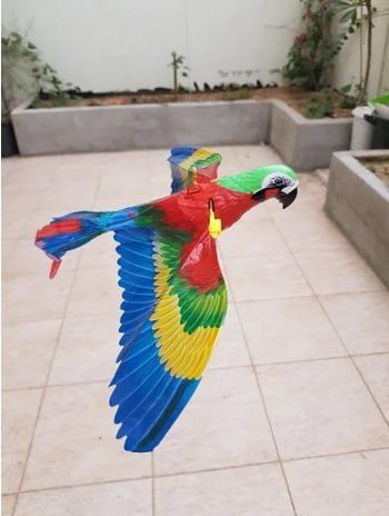 Летающий Попугай игрушка для кота іграшка для кішки