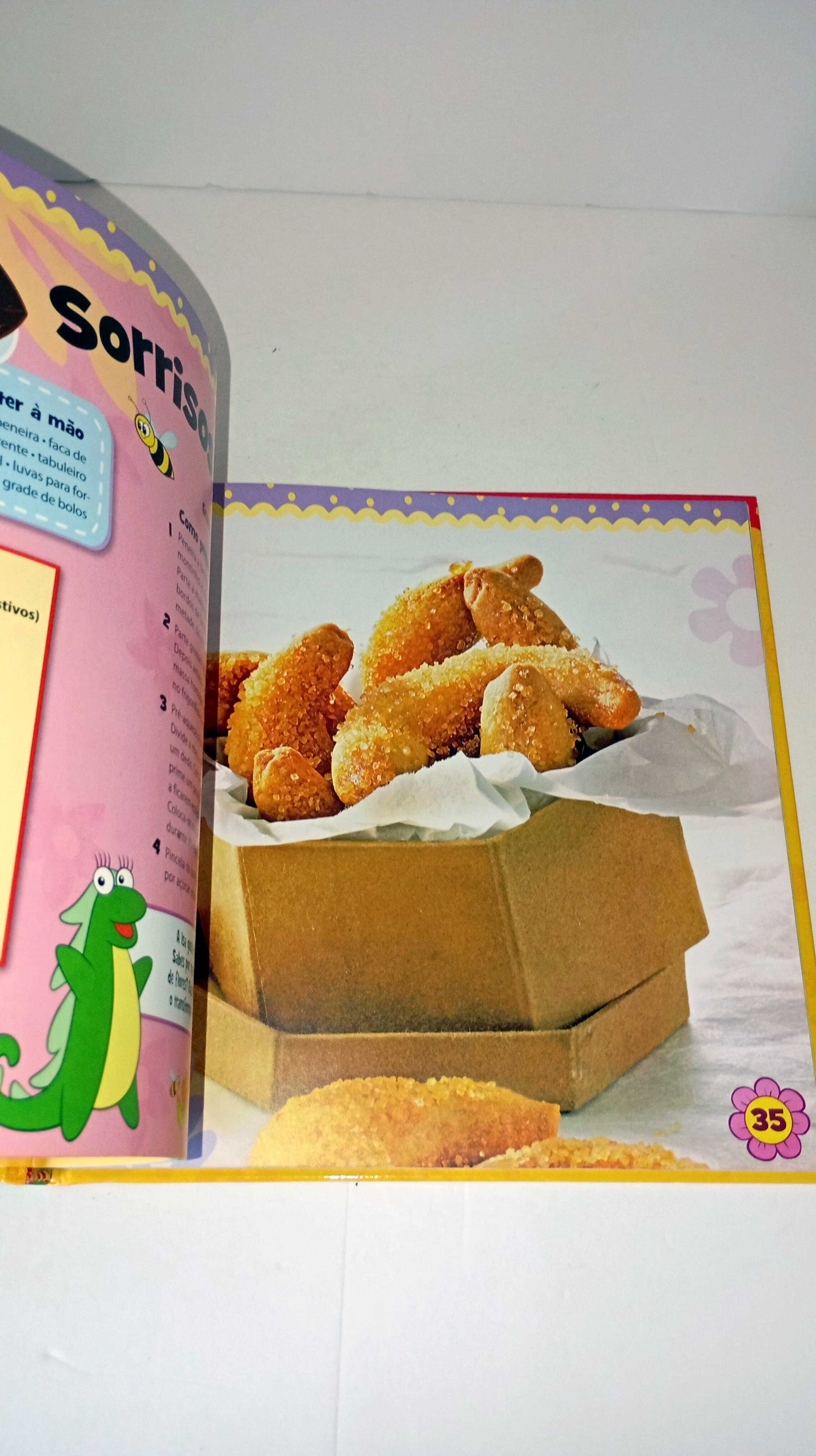 O Meu livro de Receitas - Biscoitos - Dora Exploradora