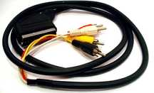 4 x RCA Male to SCART EURO AV Audio Video Cable