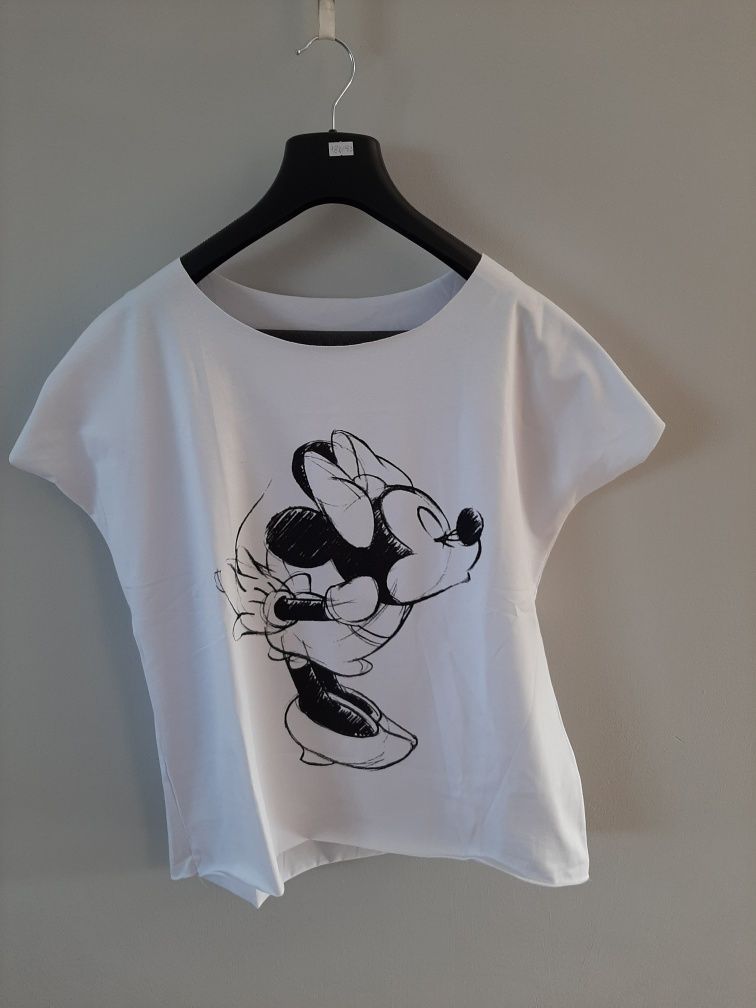 Duża bluzka damska z Mickey i Minnie XXL/XXXL