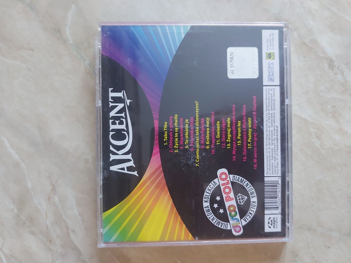 Płyta CD Akcent .