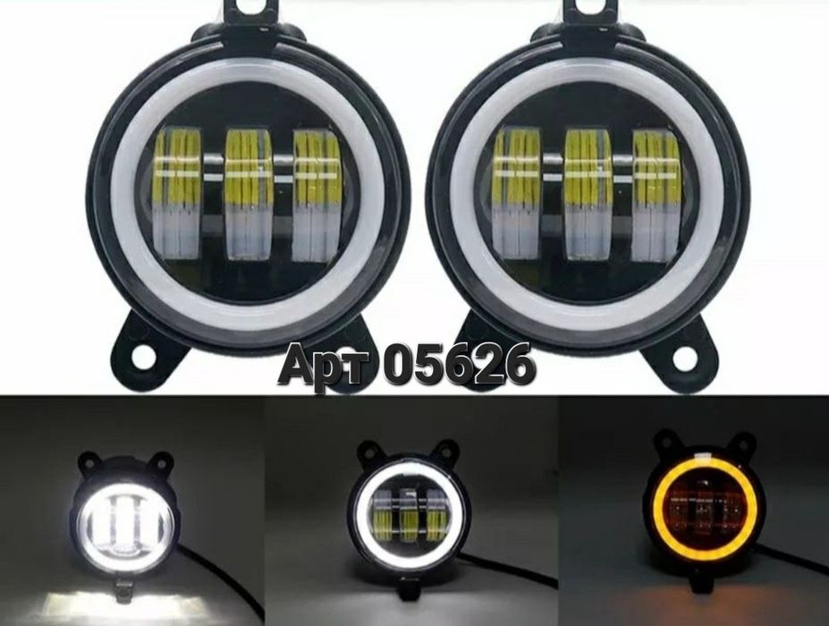 Фара Світлодіодна Лед ПТФ ДХО LED модуль Субару Приора Газель ВАЗ 2170