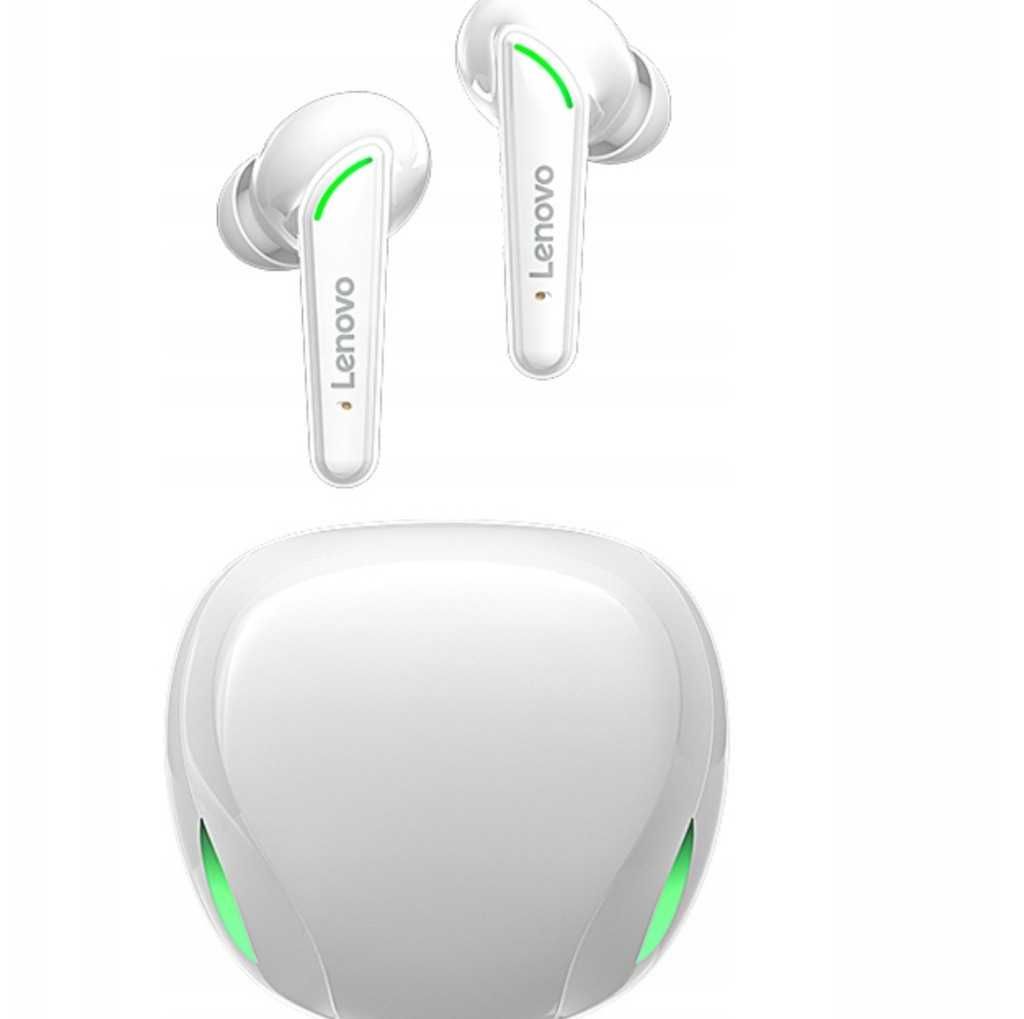 Słuchawki bezprzewodowe douszne Lenovo JGS XT92   białe