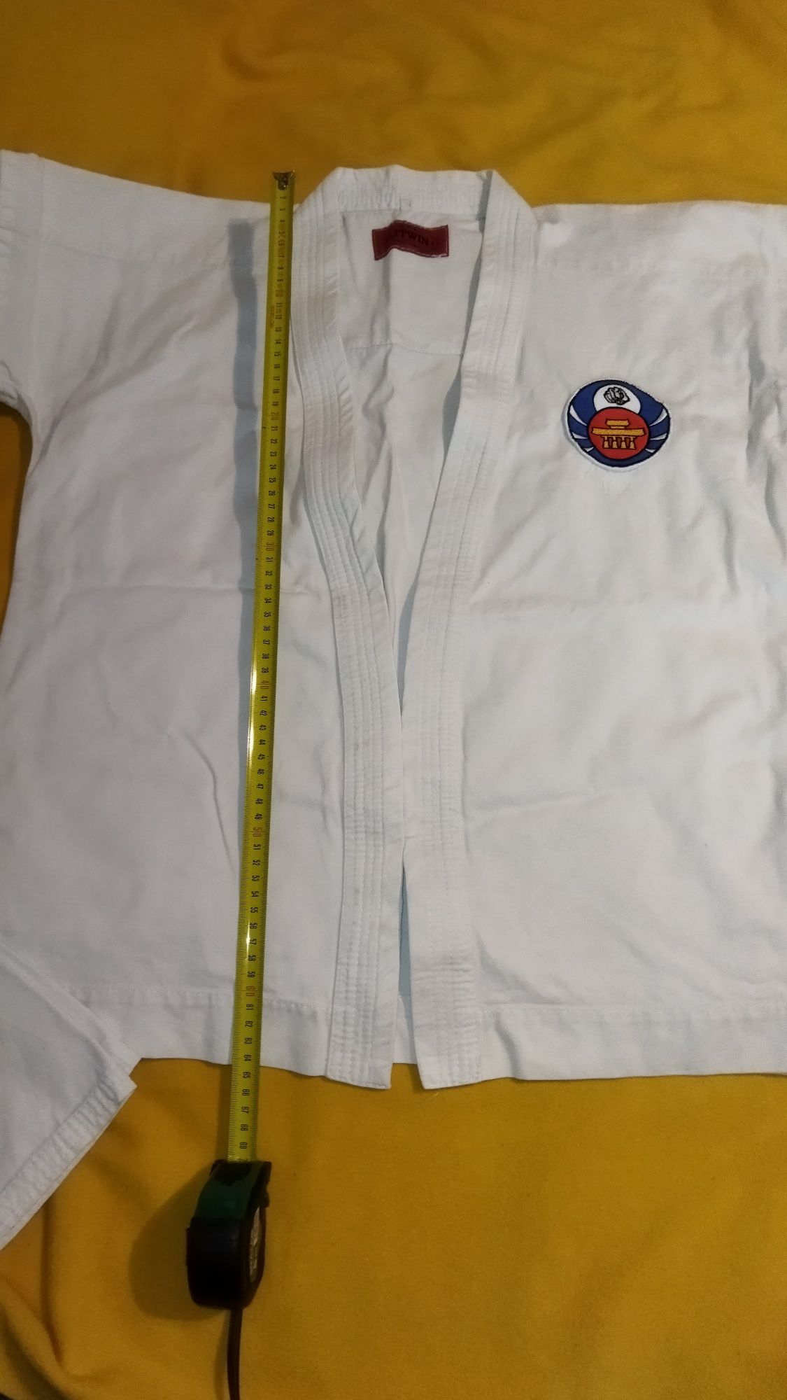 Kimono strój karate 146 gruby wysokiej jakości materiał