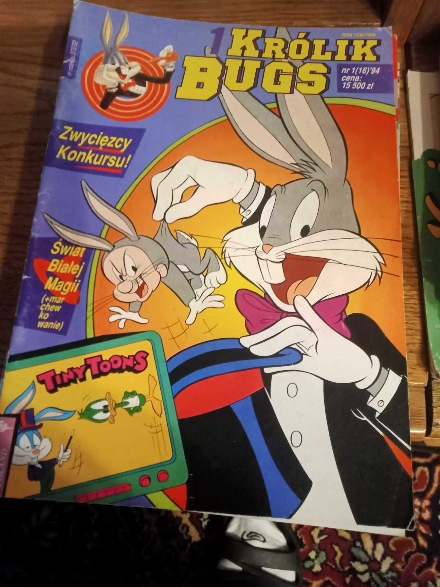 Komiks Królik Bugs od 1992 roku.