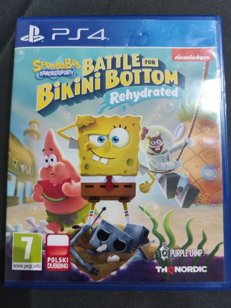 Gra na PS4 SpongeBob Battle for bikini bottom